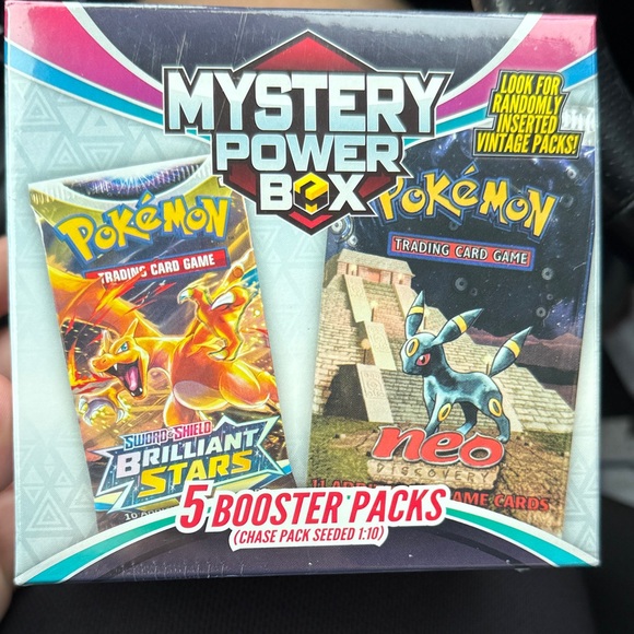 Pokemon Mystery Power Box - Yellow and Black